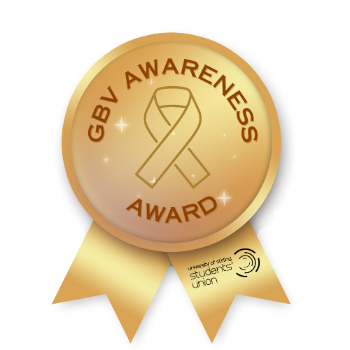 Gold award badge
